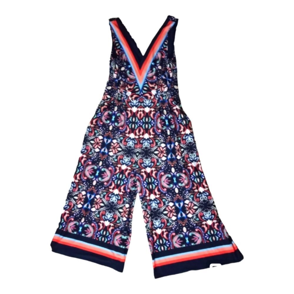 Vince Camuto Romper Jumpsuit V-Neck Size 8